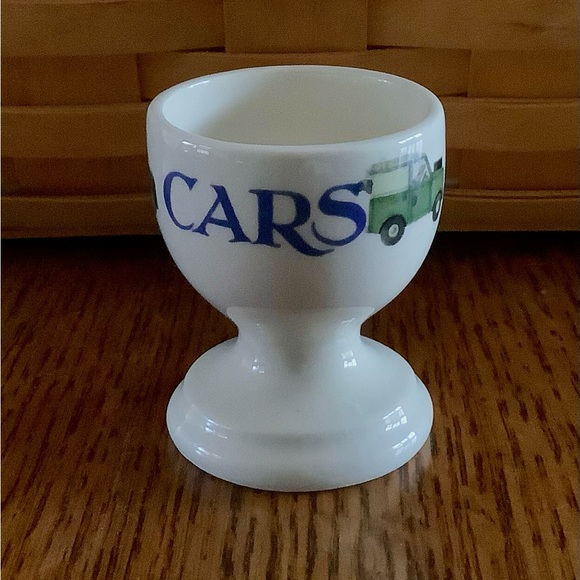 Emma Bridgewater Men At Work Cars and Trucks Eggcup Egg Cup - Picture 3 of 6